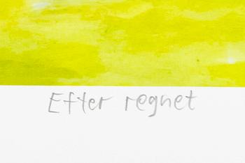 Carl Johan De Geer, "Efter regnet".