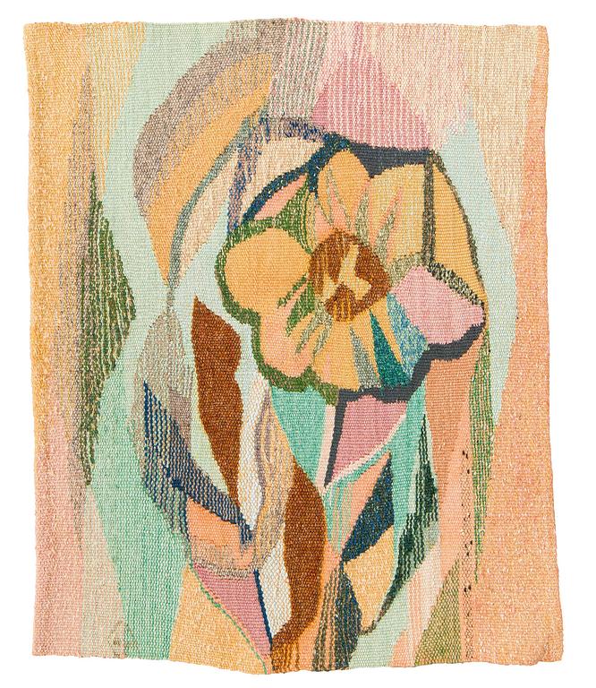Eva Anttila, a signed tapestry,  EA.