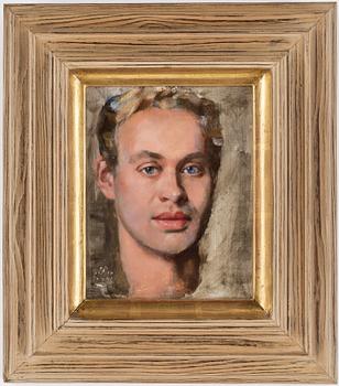 BROR BÖRJESON, olja på pannå, signerad och daterad 1941.