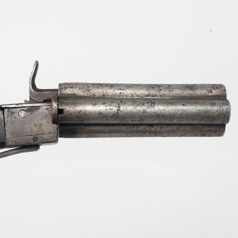 Slaglåsrevolver, Aledalare (?), 1800-talets mitt.