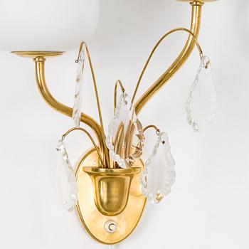 A pair of mid-20th century wall lights, Valinte, Finland.