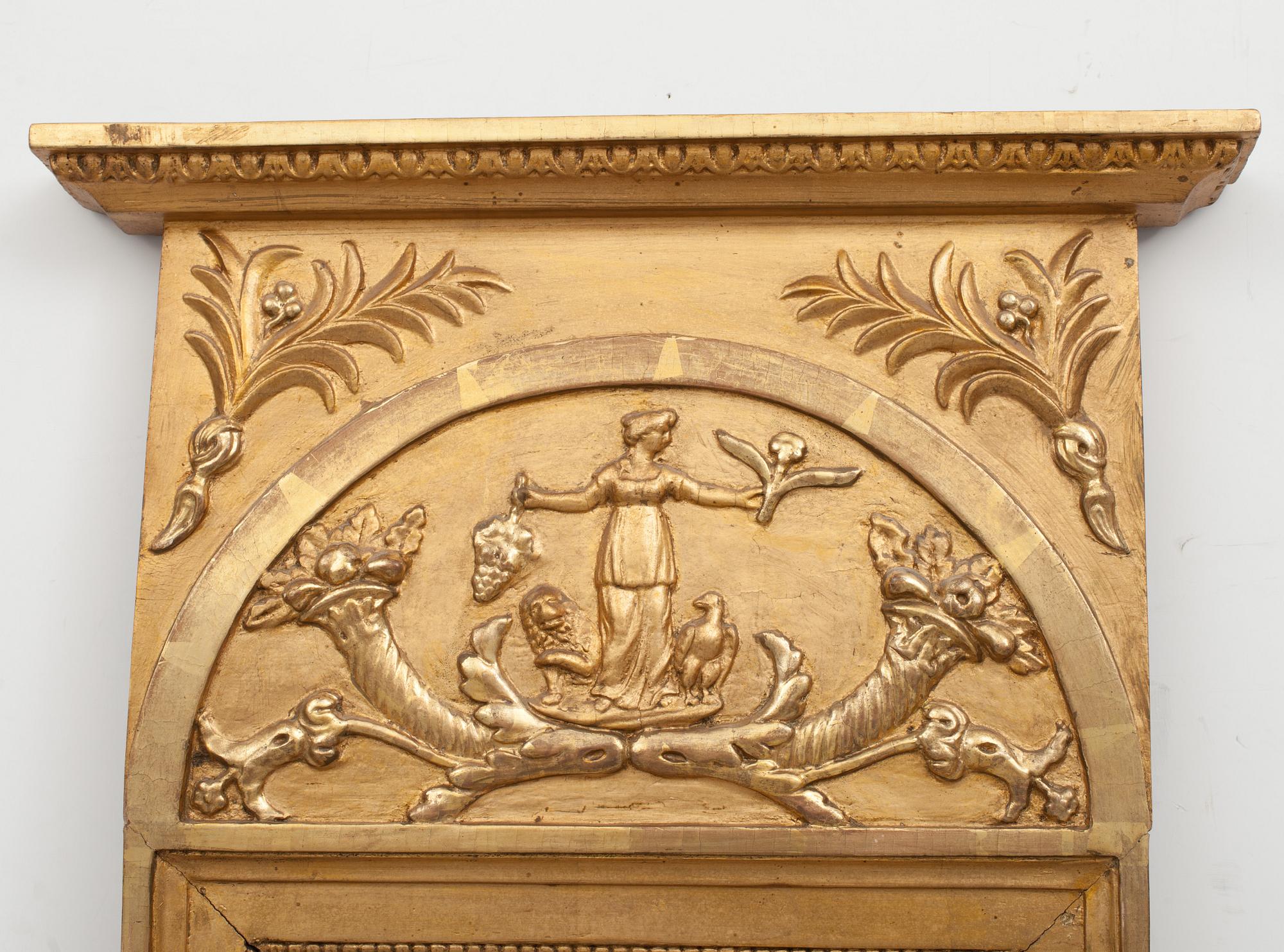 SPEGEL, sengustaviansk, tidigt 1800-tal.