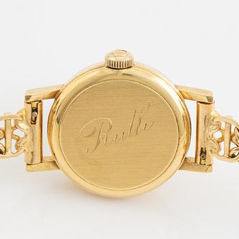 Omega, armbandsur, 19 mm.