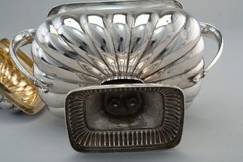 SOCKERSKÅL, silver. Otto Heinrich Nowack (1829-45) Dorpat, Estland. Höjd 16 cm, vikt 671 g.