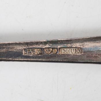 A 167 piece Chippendale silver cutlery service, GAB, Eskilstuna, 1990's.