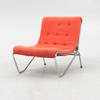 A model '600' armchair, EM-möbler, 1970's.