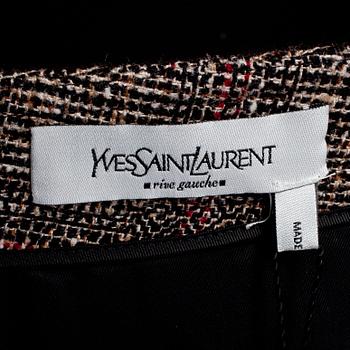 YVES SAINT LAURENT, a wool skirt.