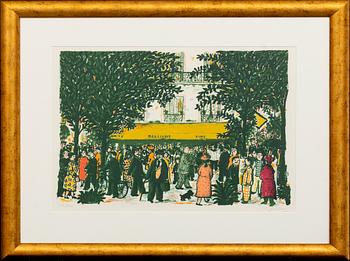 LENNART JIRLOW, Färglitografi, signerad o numrerad.