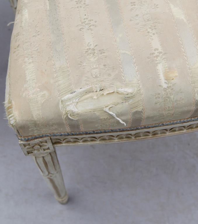 STOLAR, 6 st, gustaviansk stil, 1900-talets.