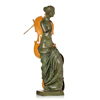 Arman (Armand Pierre Fernandez), "Venus et violoncelle".