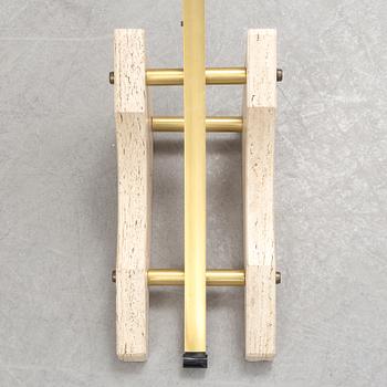 A 1980s brass floor light from Garali.