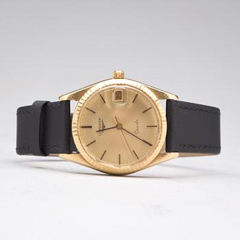ARMBANDSUR, 18 k guld. Longines Quartz.