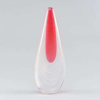 A Murano Cenedese glass vase.