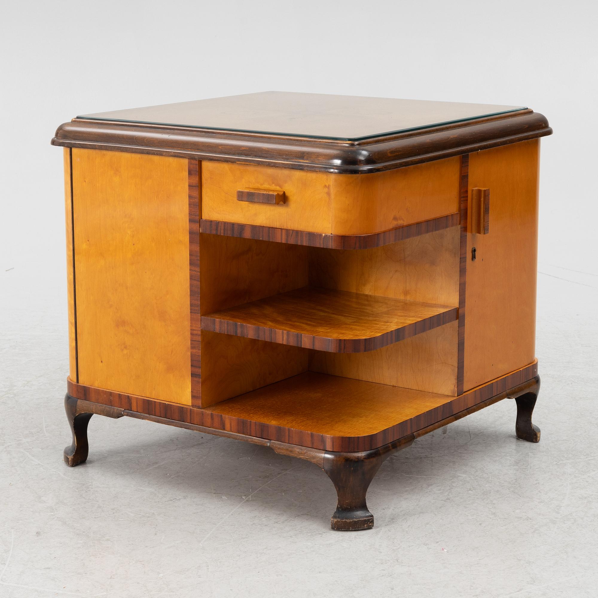 Rökbord /sidobord, 1930-tal.