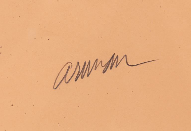 Arman (Armand Pierre Fernandez), Ur "Suite for violin".