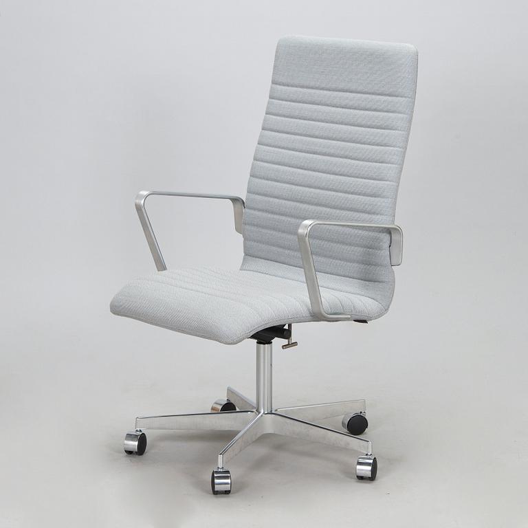 Arne Jacobsen, kontorsstol, "Oxford Premium", Fritz Hansen, Danmark, 2000-tal.