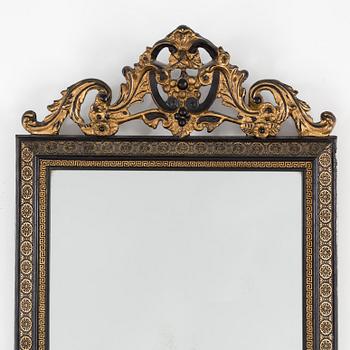 A late 19th century mirror.