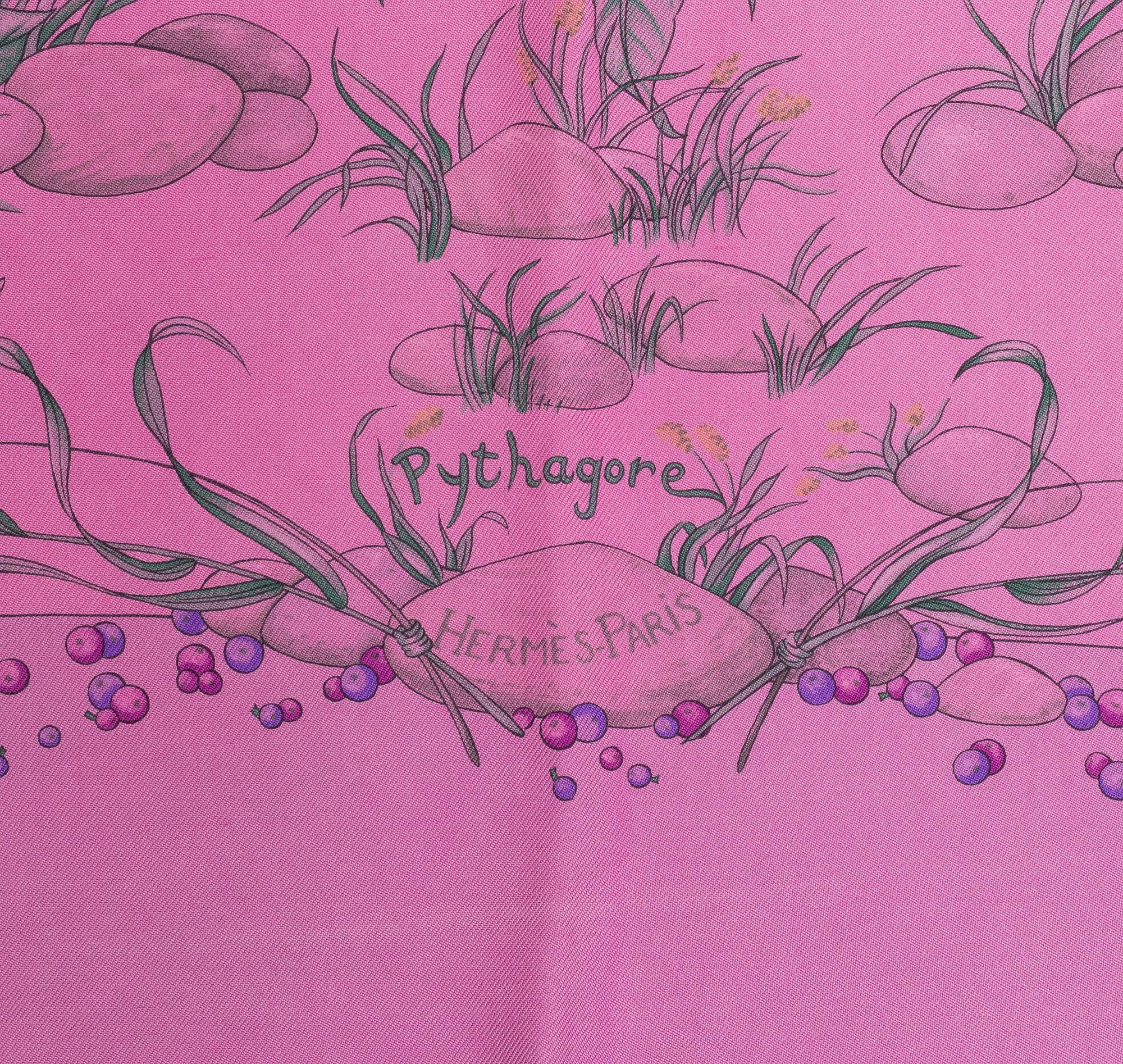 Hermès, scarf, "Pythagore".