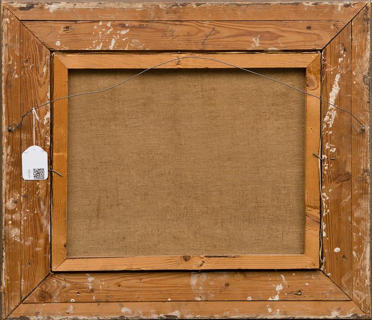 oil on canvas, signed.