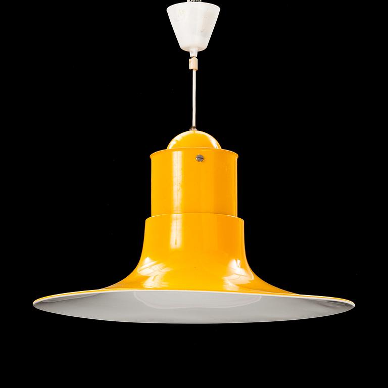 TAKLAMPA, design P.O Ström. 1970-tal.