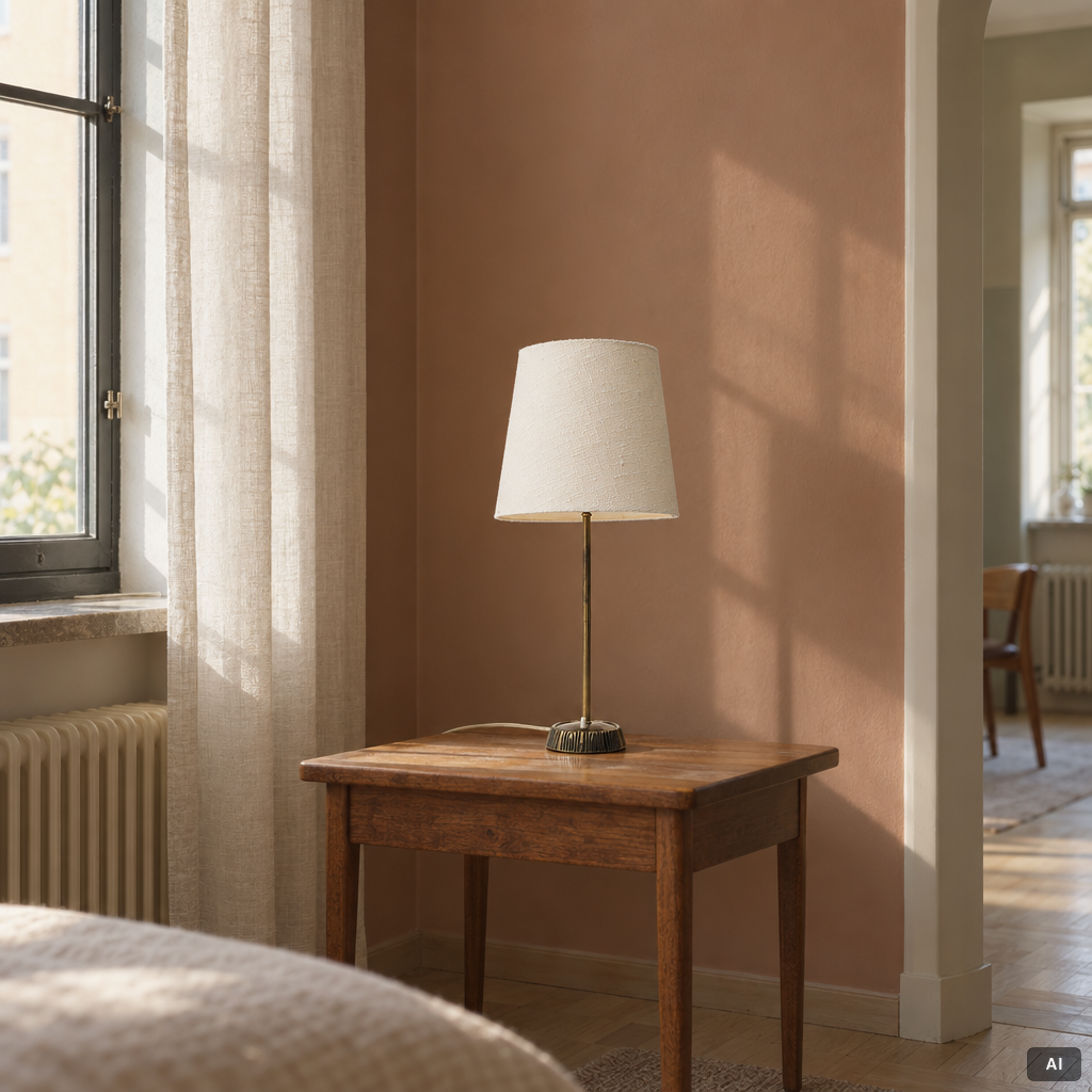 Asea, a table lamp, model 1263, mid-20th century.