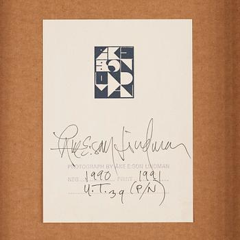 Åke E:son Lindman, "Utan titel #39", 1990.