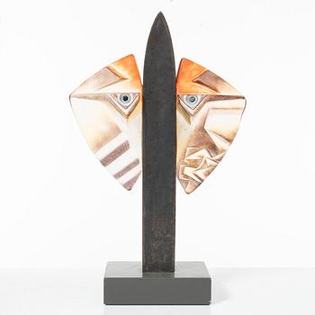 Mats Jonasson, skulptur, "Kilroy", Målerås.