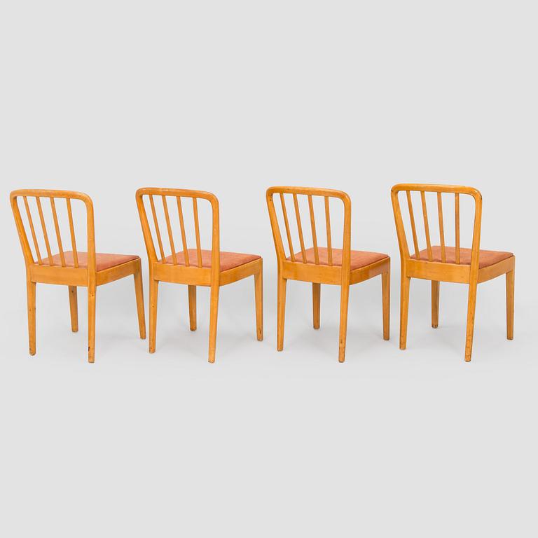 Aino Aalto, Four 1940s chairs for O.Y. Huonekalu-ja Rakennustyötehdas A.B.