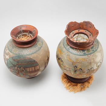 Two chinese lanterns, first half of the 20th century.