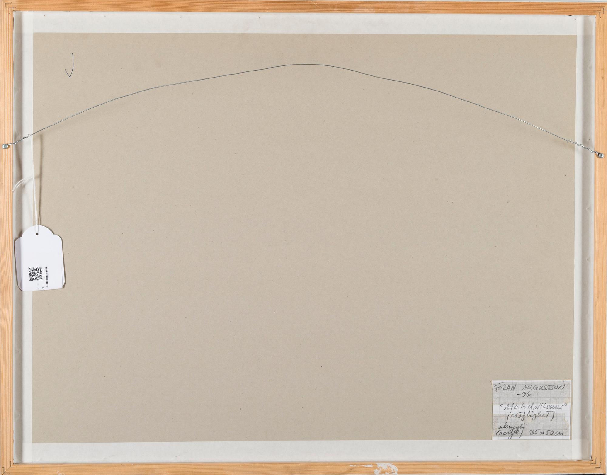 GÖRAN AUGUSTSON, "MAHDOLLISUUS".