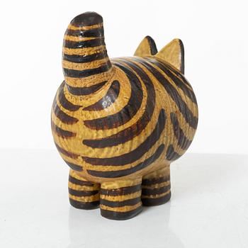 Lisa Larson, a 'Stora katten' stoneware figurine from the series 'Jura', Gustavsberg.
