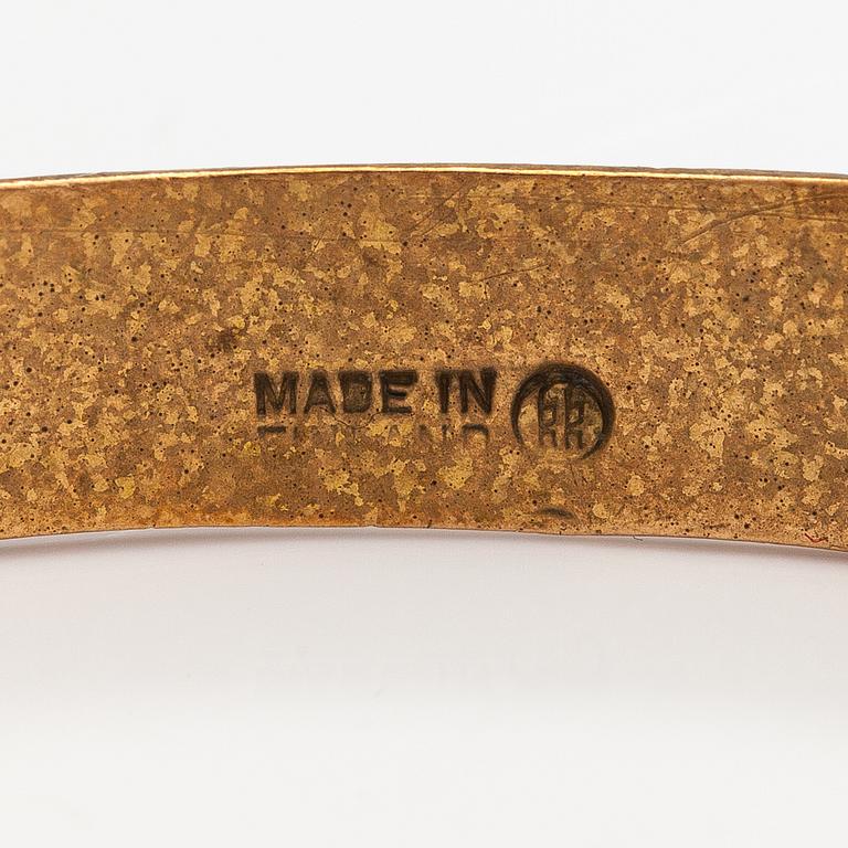 Armband "Vörå armband", brons, modell 207. Kalevala Koru, Helsingfors 1940-tal.