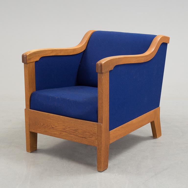 MATS THESELIUS, a 'Jägermeister' oak easy chair.