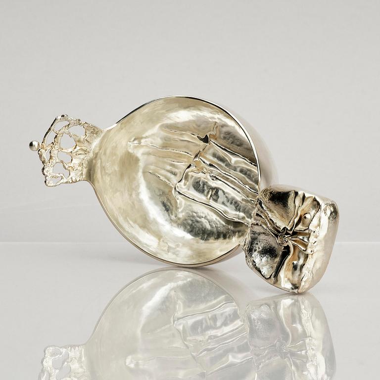 Lars Arby, a sterling silver drinking cup, Gothenburg, Sweden 1979.