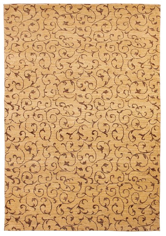 Rug, modern design Afghan, ca 240 x 170 cm.