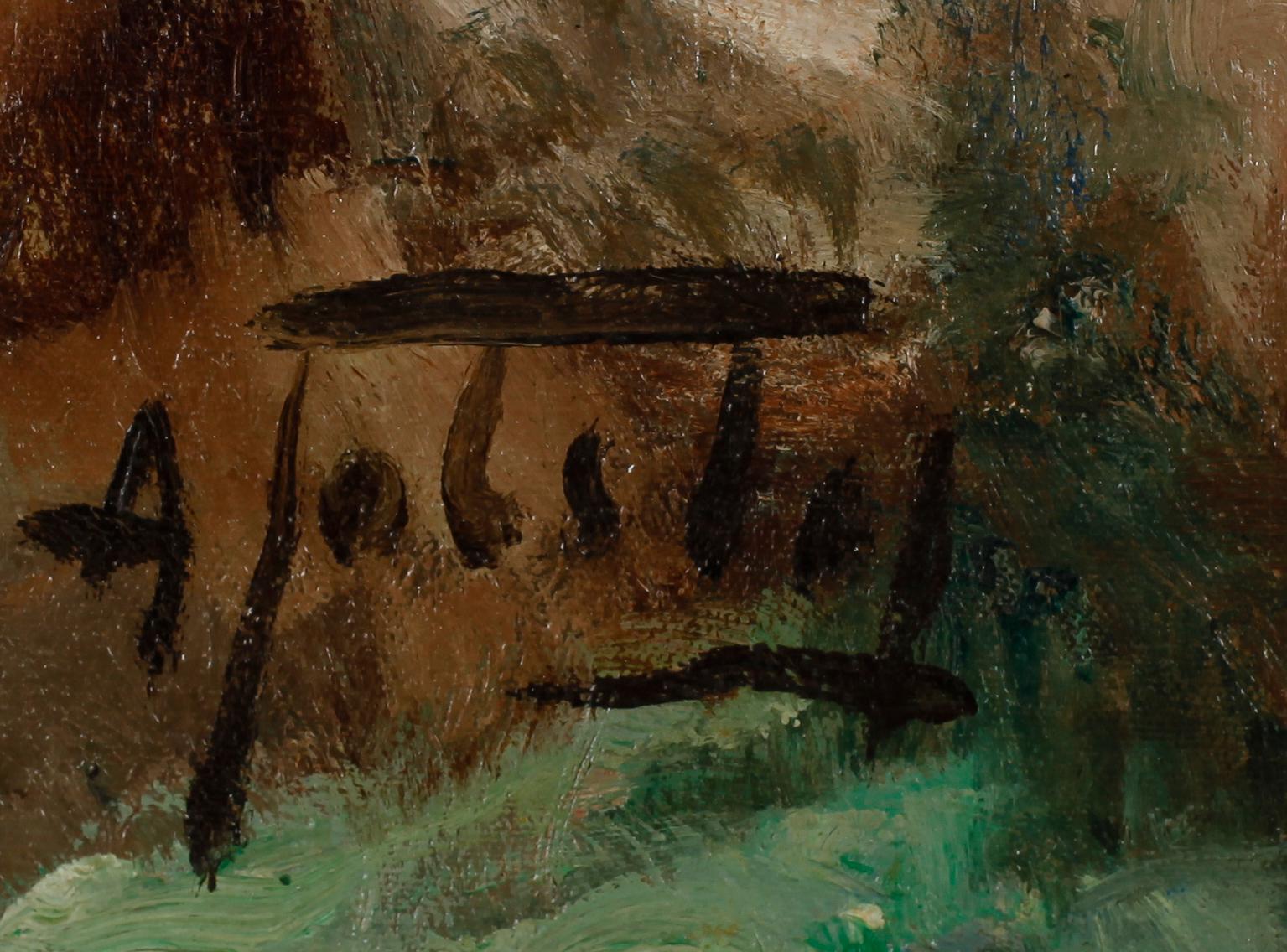 ALEXANDER TOLSTOY, olja på duk, sign.