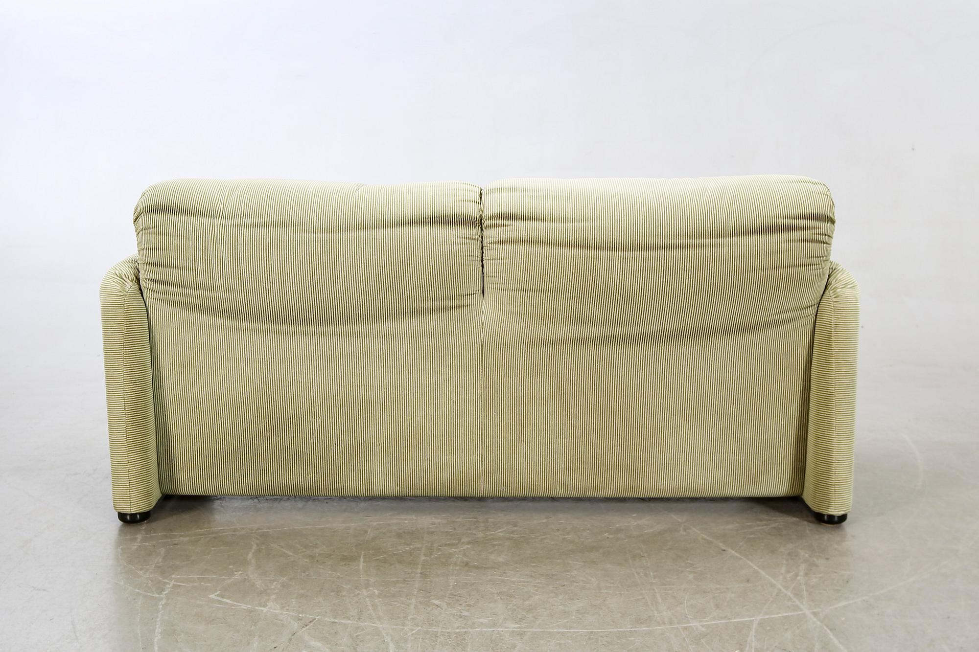 VICO MAGISTRETTI, Sofa "Maralunga", Cassina, Italy.