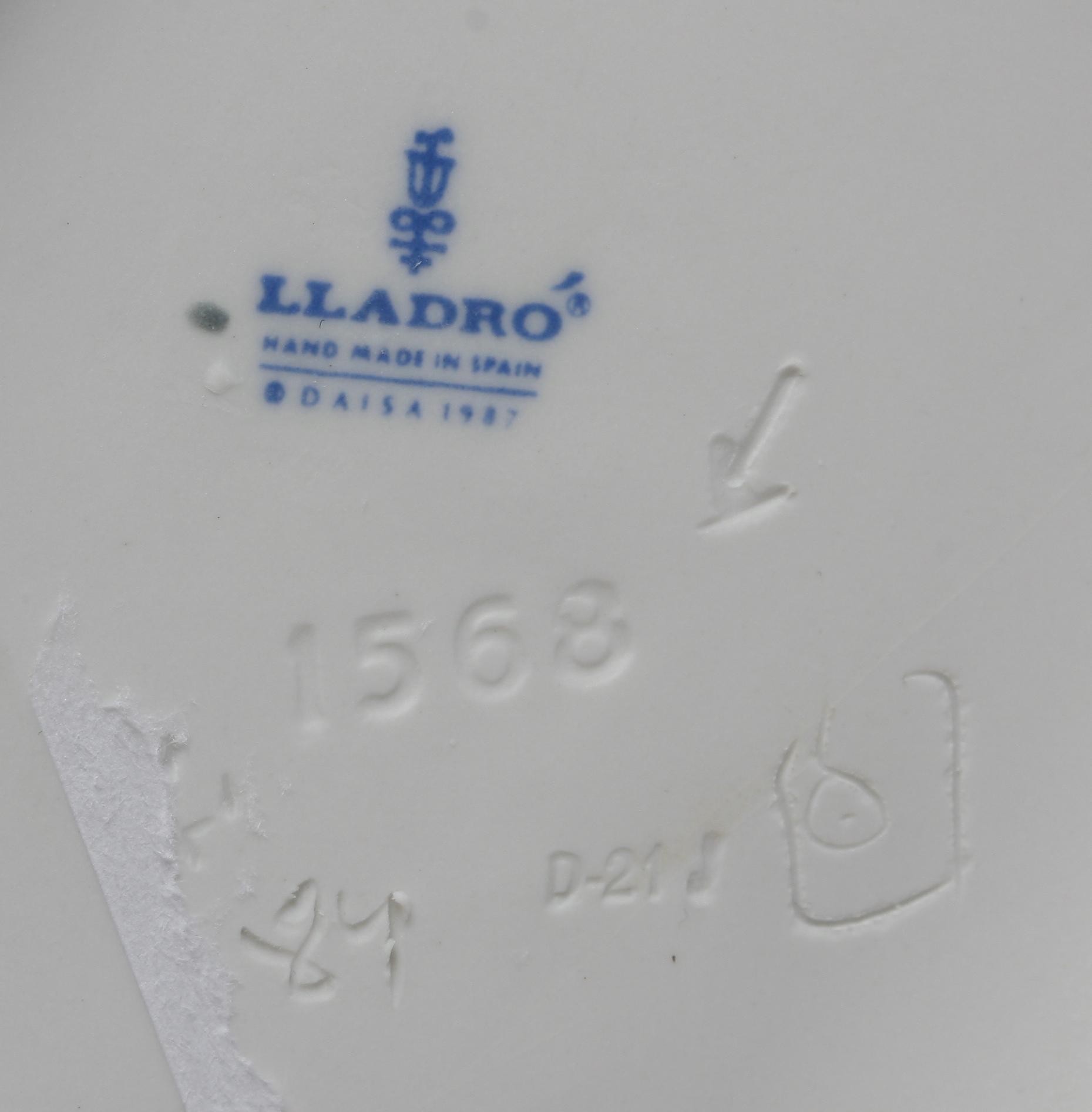 FIGURIN, porslin. Lladro, tillverkningsår 1987-2000.