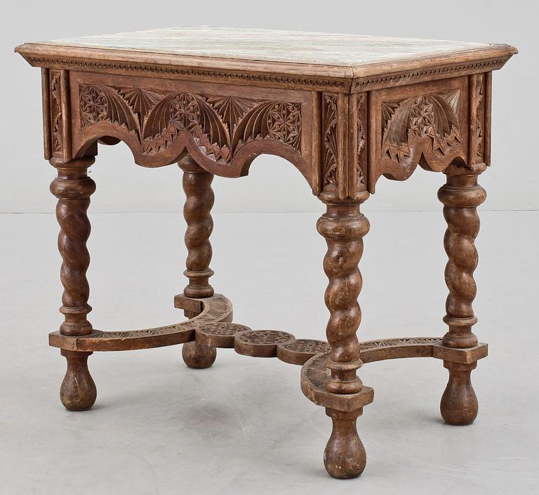 BORD, barockstil, 1800-talets senare hälft.