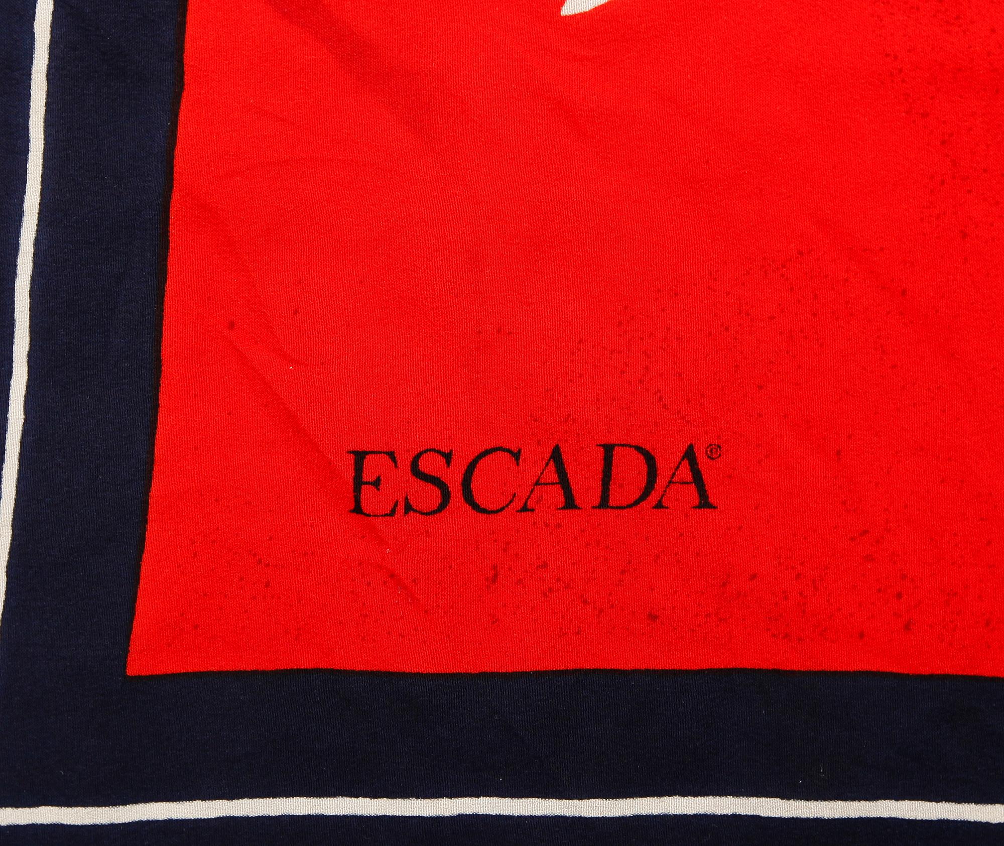 SCARVES, 4 st, bla Christian Dior, 1900-talets tredje kvarta.