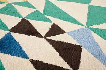 Josef Frank, A CARPET, "Bows", tufted, ca 371,5 x 246,5 cm, design by Josef Frank, Almedahls.