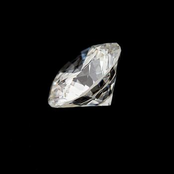 Lös rund briljantslipad diamant vikt 1.29 ct kvalitet G if enligt medföljande GIA certifikat.