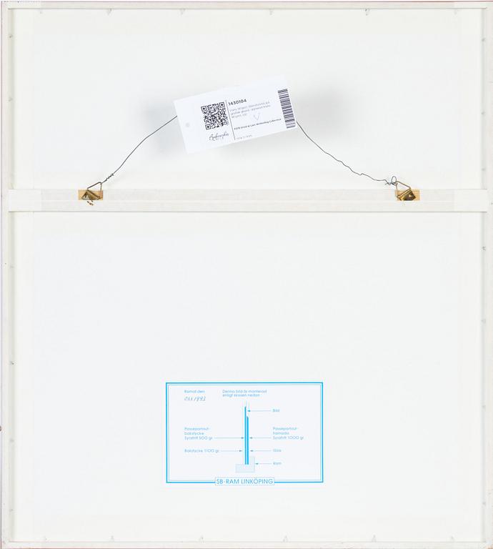 Hans Wigert, mixed media, signed Hans Wigert.