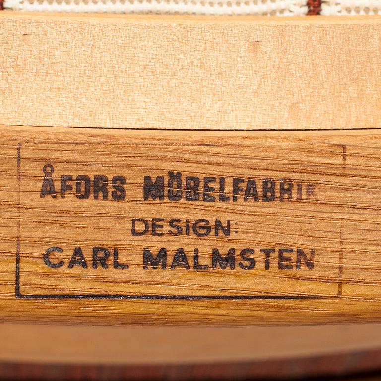 FÅTÖLJ, "Ulfåsa", Carl Malmsten, Åfors Möbelfabrik, 1900-talets andra hälft.