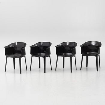 Ronan & Erwan Bouroullec, a set of four 'Papyrus' chairs, Kartell, Italy.