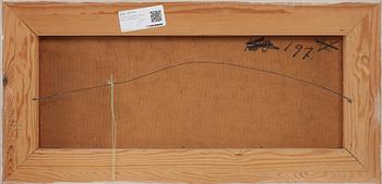 ESAIAS THORÉN, olja på pannå, signerad.