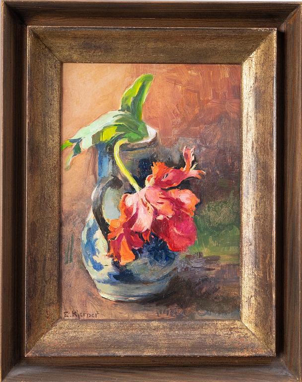 Esther Kjerner, Blomsterstilleben.