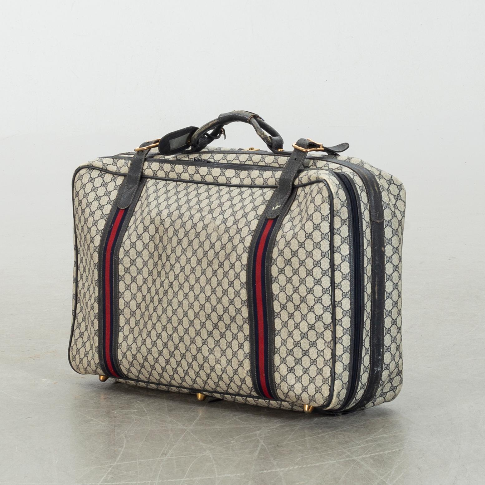 GUCCI, luggage, 1960/70's.