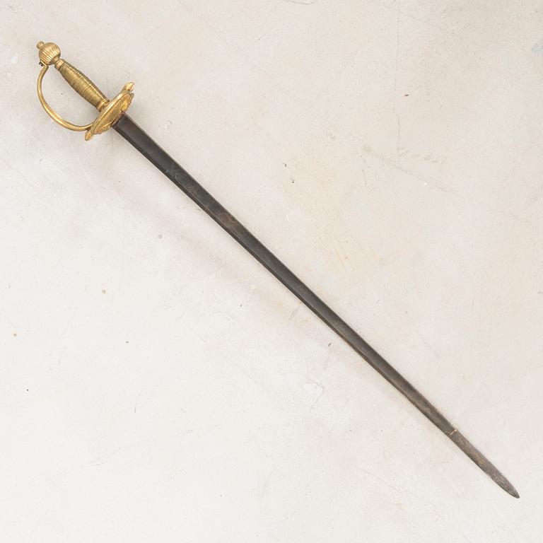 A Swedish infantry officer's sword 1820s/1830s.