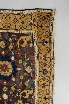 A carpet, fragment, an antique Karabagh 18th century, ca 293-300,5 x 202,5-205,5 cm.